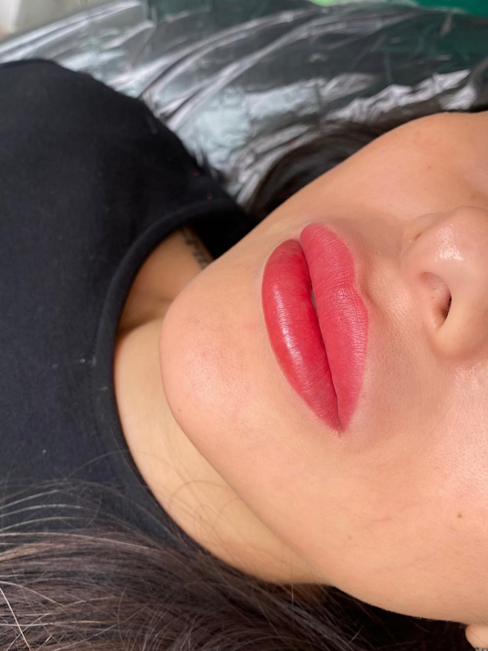 Micropigmentação labial realizada na HIME Santo André
